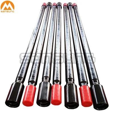 Rock Drilling Steel Rod Extension Rod Connect with Shank Adapter and Thread Button Bit