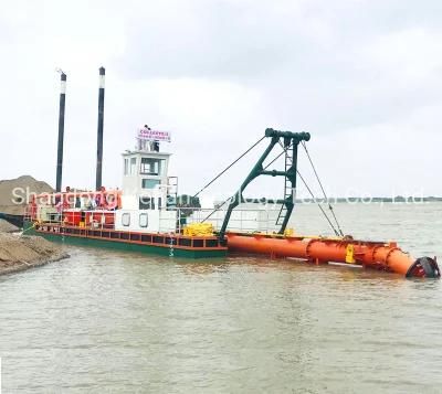 Simple Portable Sand Pumping Machine Cutter Sucion Dredger