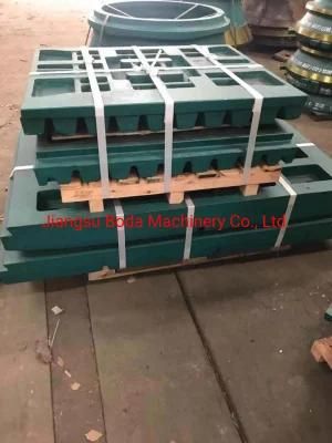 Manganese Steel Jm1108 Crusher Spare Wear Parts for Sandvik Jaw Crusher Plate