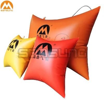 Stone Push Down Device Inflatable Polymer PVC Air Bags for Marble Quarrying