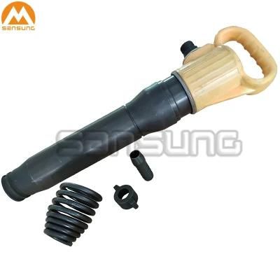 Stone Breaking Tools Pneumatic Rock Splitter Air Pick Hammer with Wedge and Feathers