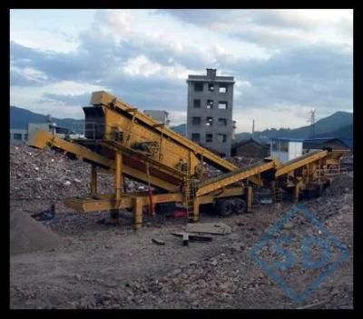 Mobile Jaw/Cone/Impact/Hammer Crusher for Quarry/Stone/Construction Waste/Mining