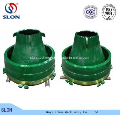 High Manganese G411 Gp100 Cone Crusher Parts Bowl Liner Mantle and Concave