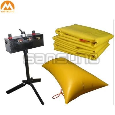 Stone Block Pushing Down and Moving Away Tool Cushion Air Bag for Wire Saw Cutting ...