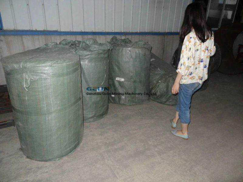Alluvial Gold Rushing Equipment Sluice Box with Gold Grass Mat