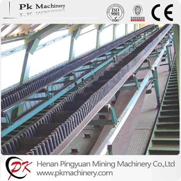 Granule Salt Vertical Sidewall Belt Conveyor