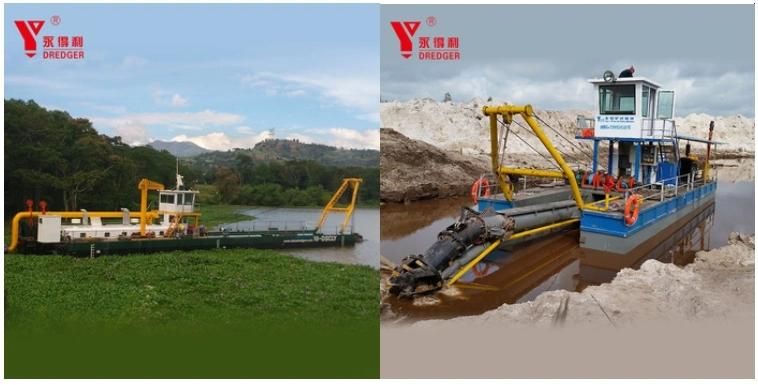 Factory Price 14 Inch Cutter Dredger Boat Mud Dredger Sand Dredger for Sale