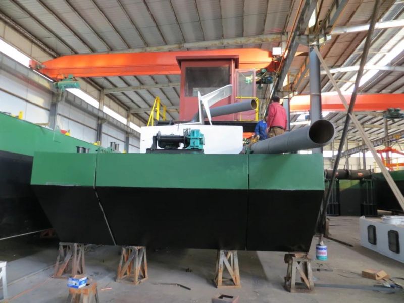 Jet Suction Dredger with Long Discharge Distance Pumping Sand