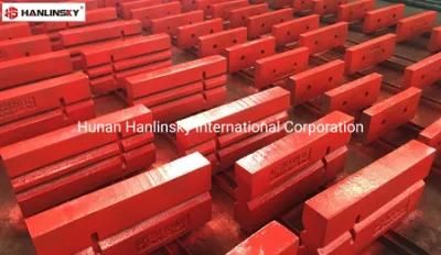 High Manganese / High Chrome Steel / Chromium White Iron / Martensitic / Martensite / ...