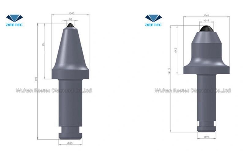 PCD/PDC Diamond Enhanced Cutting Tool for Underground Mining Diamond Drilling Mining Bits
