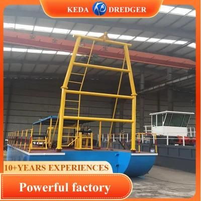 Keda Hydraulic Mining Machinery Sand Mining Dredge River Mud Dredger Vessel Sand Suction ...
