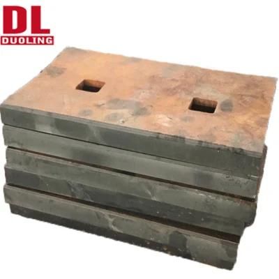Wear Resistant Parts Toggle Plate for Jaw Crusher