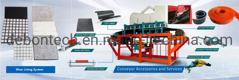 Nylon Bristle Cleaning Conveyor Belt Roller Brush Belt Conveyor Cleaning Brush