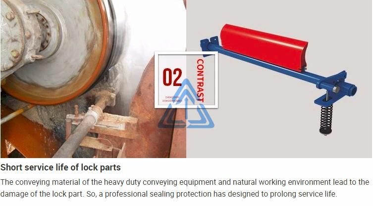 Secondary/Primary PU Polyurethane Blade Belt Scraper Cleaner for Belt Conveyor 182