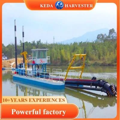 Keda Hot Sale Low Price Hydraulic Sand Suction Dredger Header