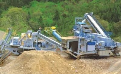 Shanghai Factory Crawler Mobile Impact Crusher Station Plant (YT-250)