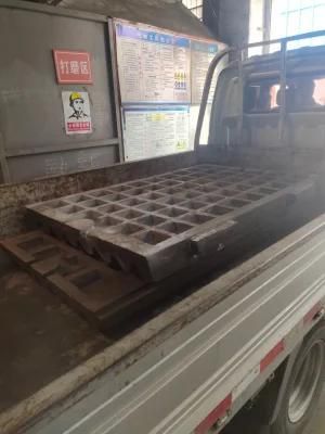 Mining Machinery Parts High Manganese Jaw Crusher Plate &amp; Jaw Plate