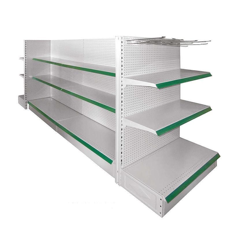 Cold-Rolled Store Shelf Multi-Layers Gondola Supermarket Shelf