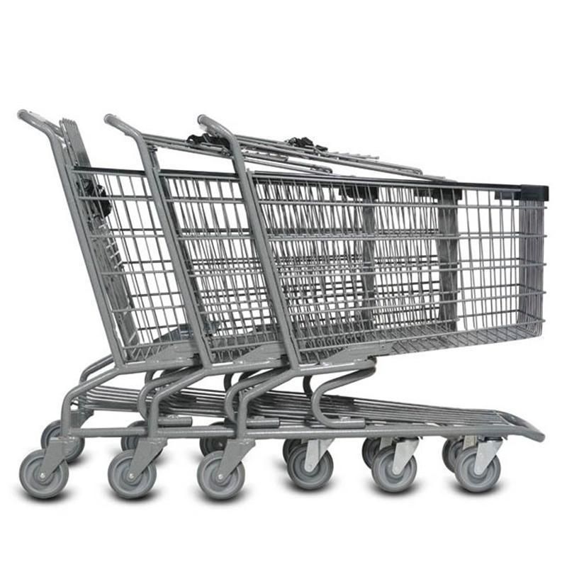 Best Grocery Shopping Cart Manufacturer Cheap Price Four Wheels