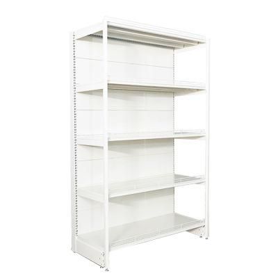 Single or Double Side Supermarket Metal Shelves Heavy Duty Racks
