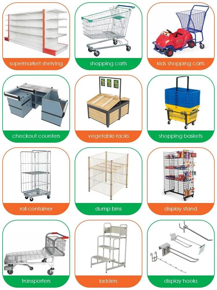 Supermarket Equipment Electrical Checkout Cash Counter with Conveyor Belt