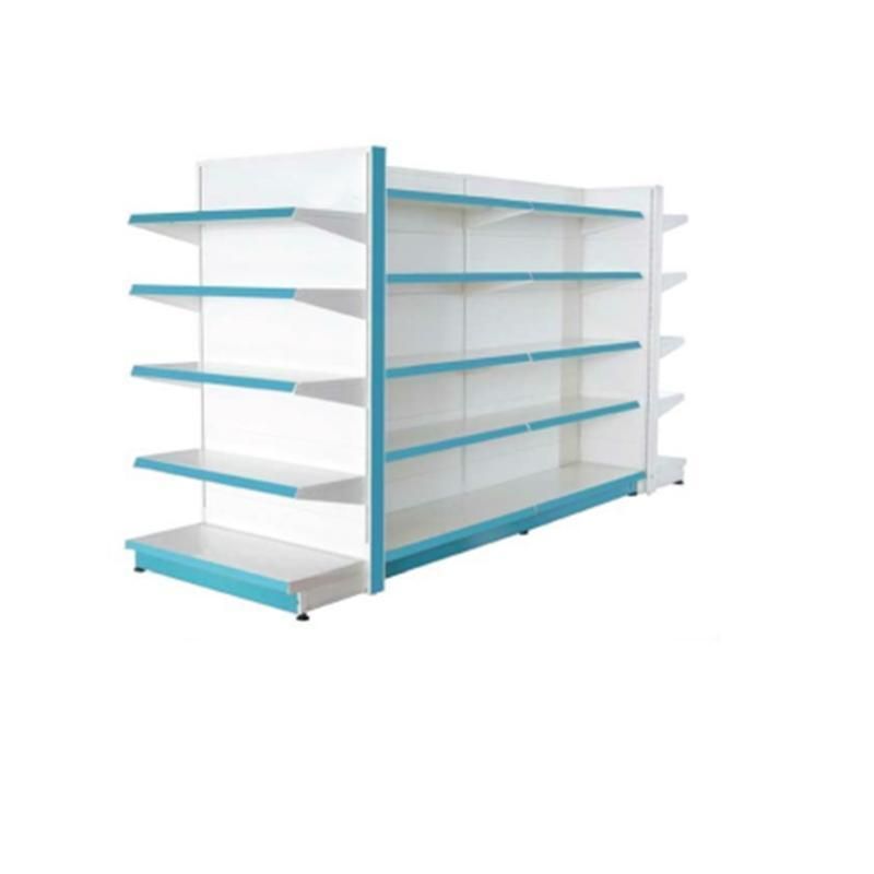 2021 Supermarket Metal Store Items Display Rack Gondola Shelving