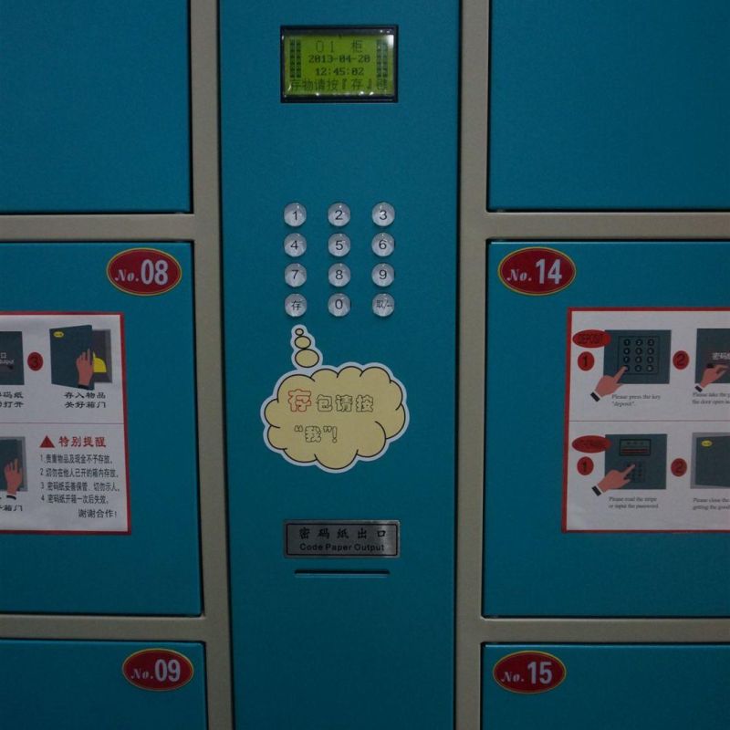 Hot Sales Operation Locker 18 Door Supermarket Stainless Steel Lockers