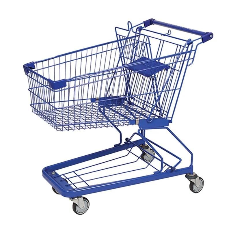 Hot Sell Shopping Trolley, Foldable Supermarket Cart 2018 New Product