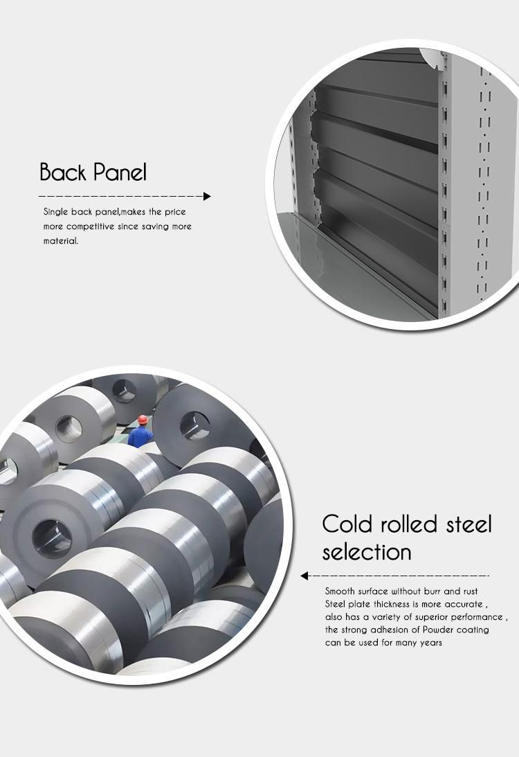 Convenient Assembly Stylish Big Duty Spray Molding Sturdy Shop Shelf