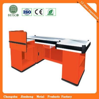 Supermarket Store Aluminum Edge Checkout Counter