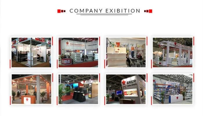 Customized Arc Display Rack Retail Shop Gondola Shelving