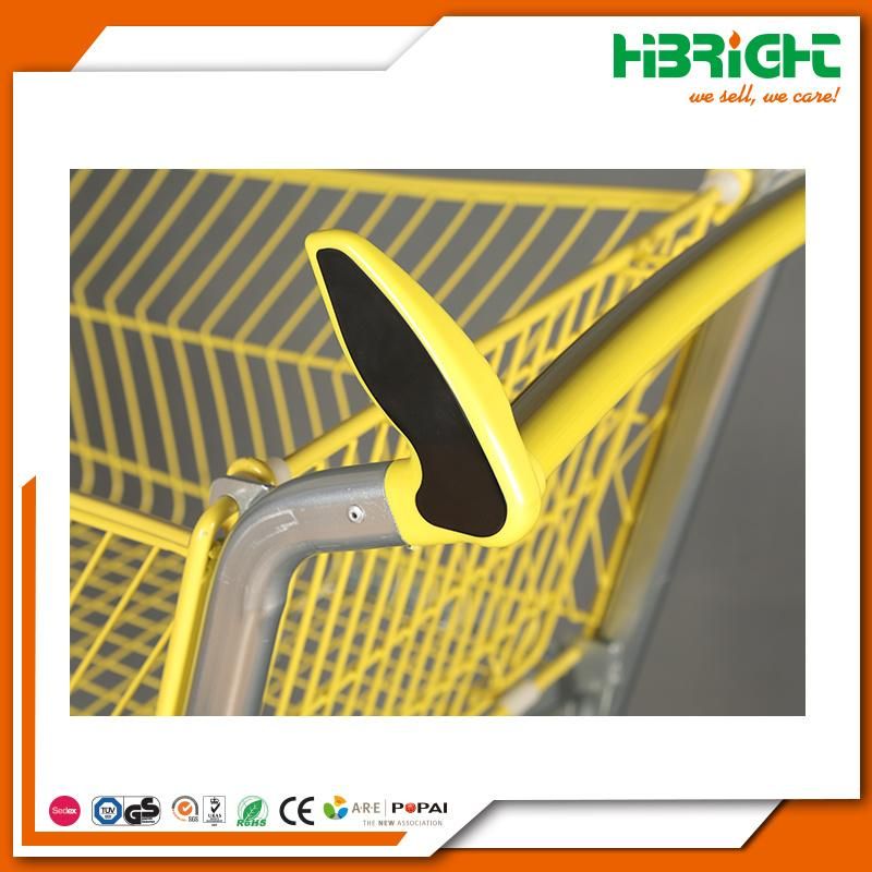 Powder Coating Supermarket Shopping Trolley