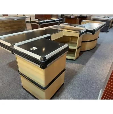 Store Equipment Cashier Desk Supermarket Checkout Counter