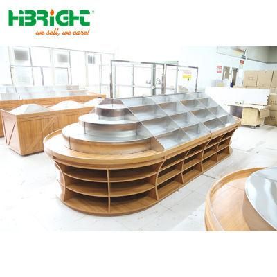 Supermarket Food Fresh Fruit Veg Produce Display Isle Rack
