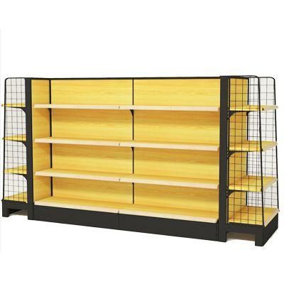 Convenience Store Gondola Supermarket Shelves Display Racking Stand for Shop