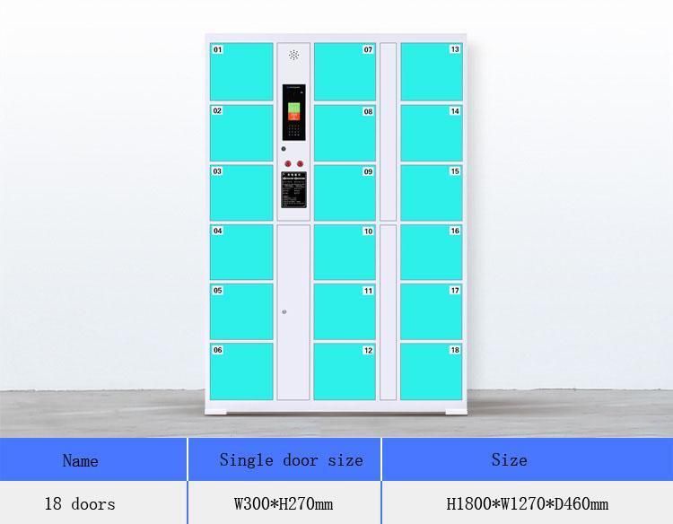 Self Pick up Electronic Smart Cabinet Parcel Delivery Lockers for Post Express