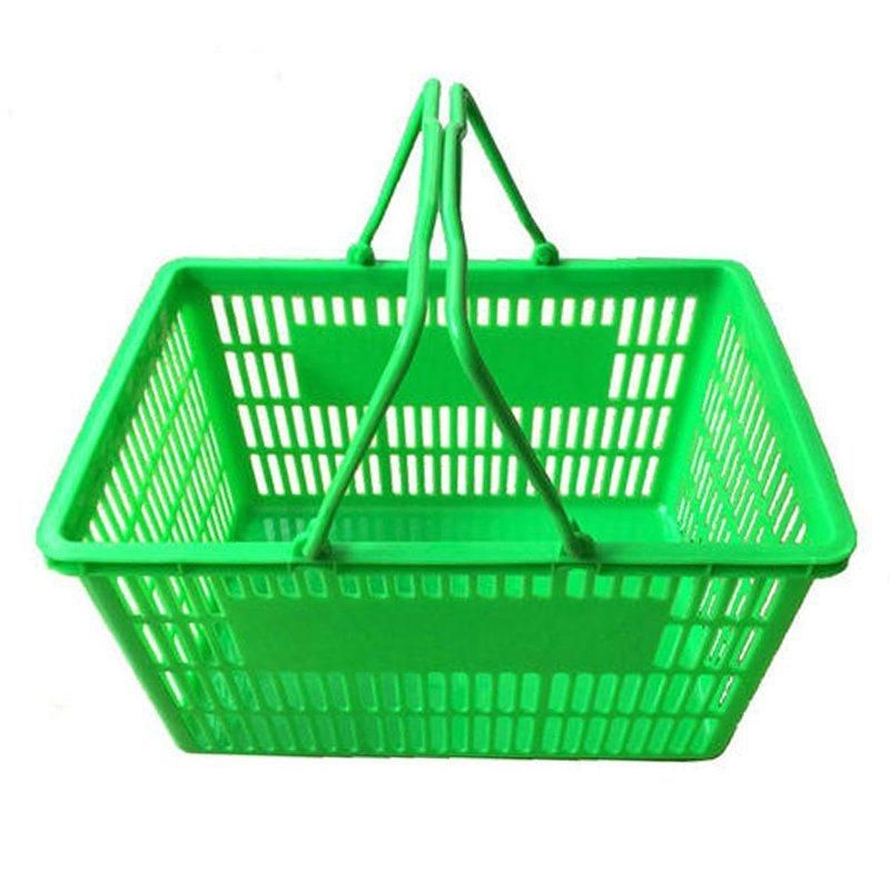 Customized Supermarket Store Cosmetic Wire Mesh Shopping Basket