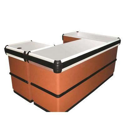 New Style Supermarket Checkout Counter Cashier Table