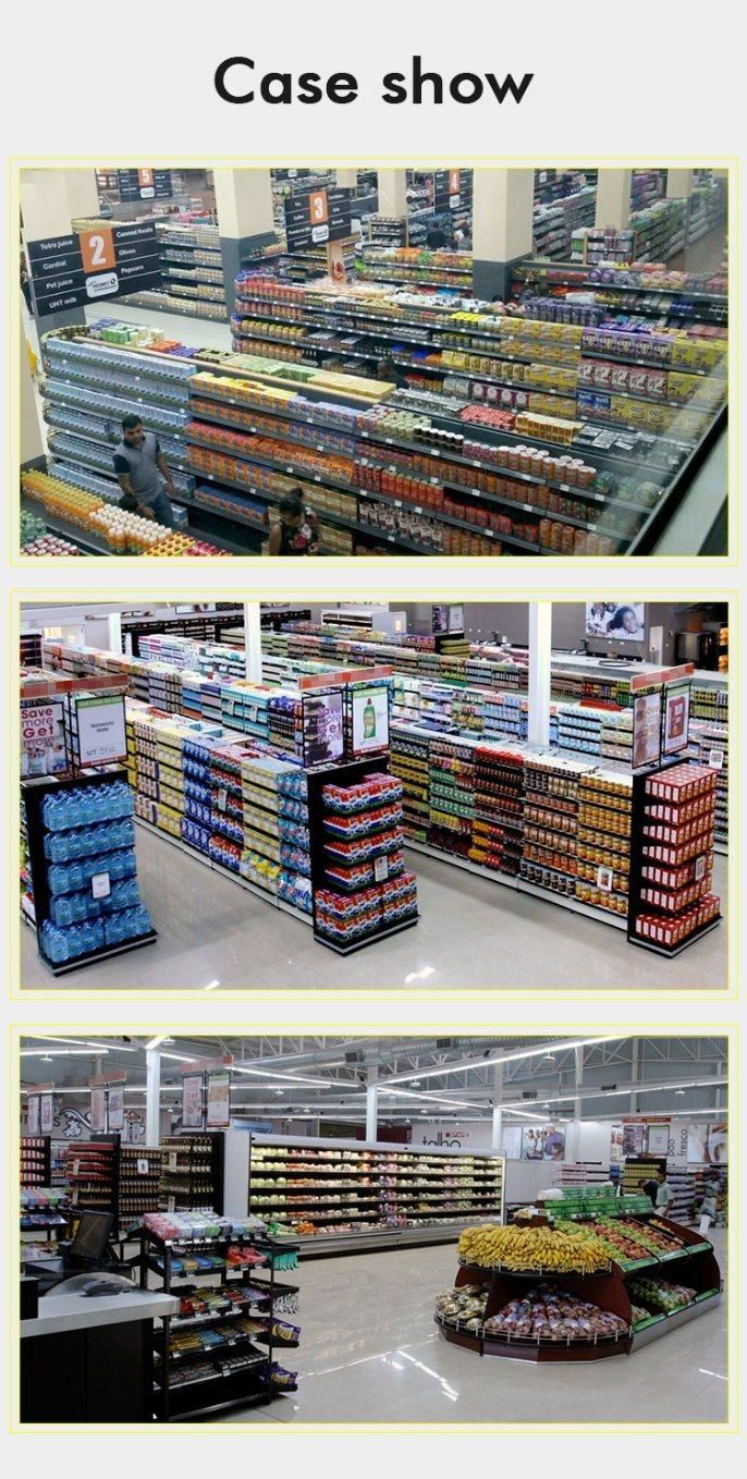 Metal Style Hammer Tone Heavy Duty Outrigger Supermarket Shelf