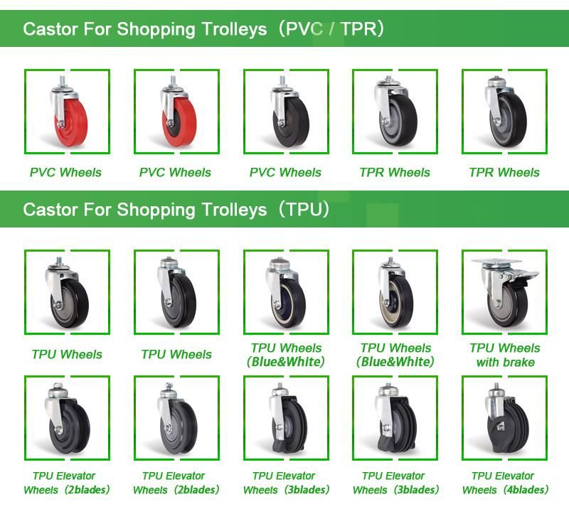 Classical Style Promotional Shopping Trolley for Africa Market