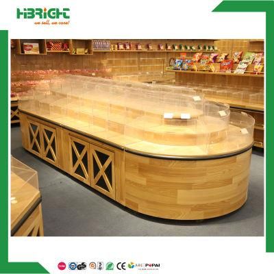Supermarket Fruit and Vegetable Display Shelves