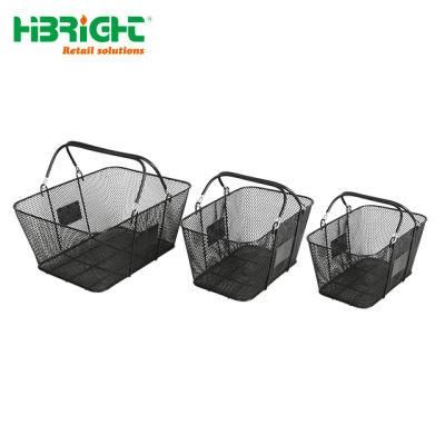 Cosmetic Grocery Store Metal Shopping Hand Basket