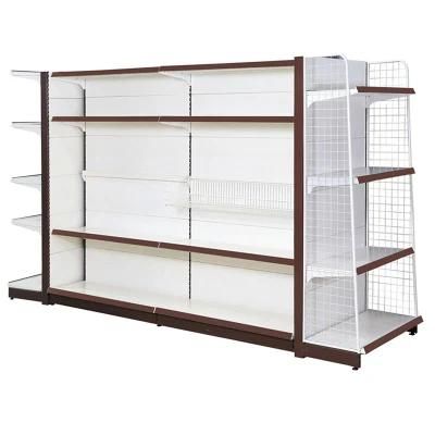 Factory Price Supermarket Rack Grocery Gondola Display Shelf