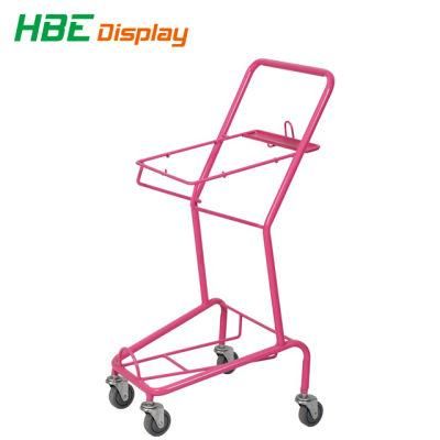 Hypermarket Zinc Powder Coatibg New Design Shopping Shopping Trolley