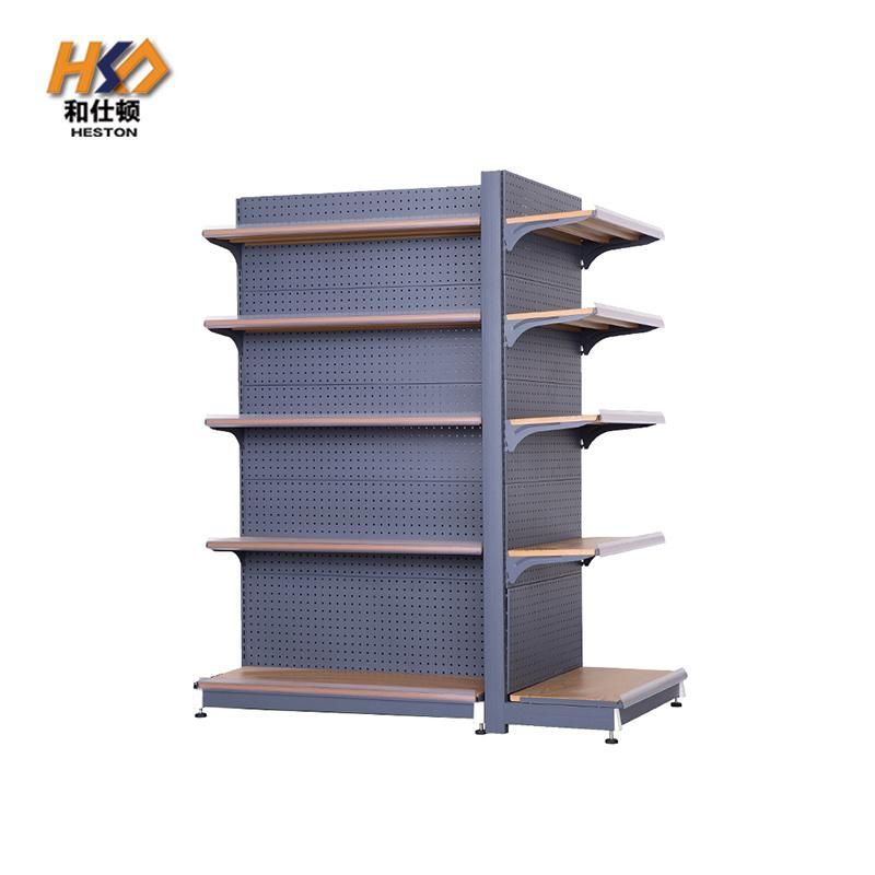 Supermarket Industrial Storage Rack Stacking Display Shelving