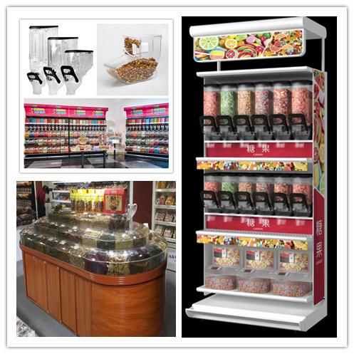 Strong Metal Four Iron Display Shelf Supermarket Display Rack