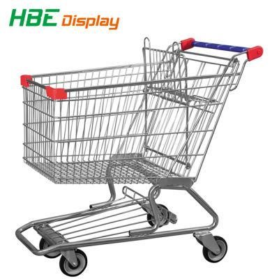 60-240L Factory Cheap Price America Style Shopping Cart