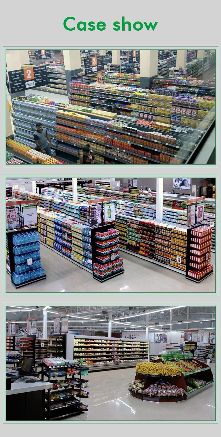 European Style Adjustable Luxurious light Duty Sturdy Grocery Food Shelf