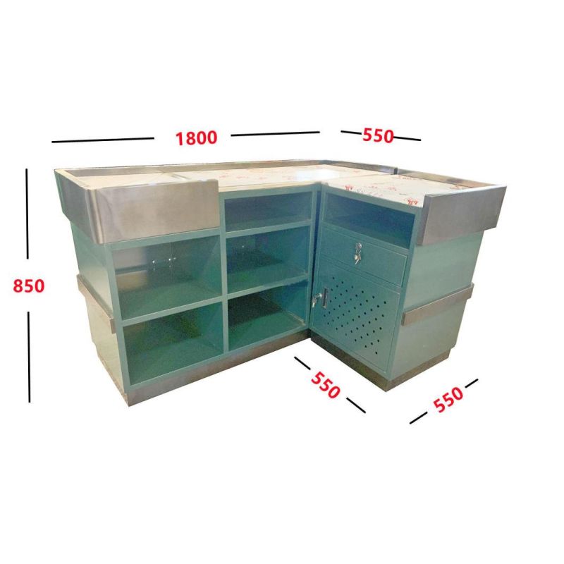 Check-out Counter Supermarket Casher Desk