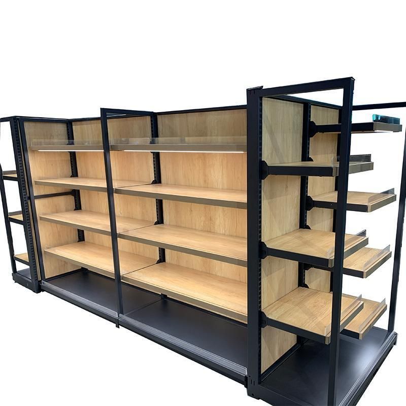 Customized Store Gondola Advertising Rack New Style Supermarket Shelf Display